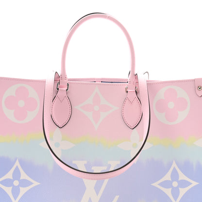 Louis Vuitton Monogram Escale Onthego GM Pastel 7 of 9