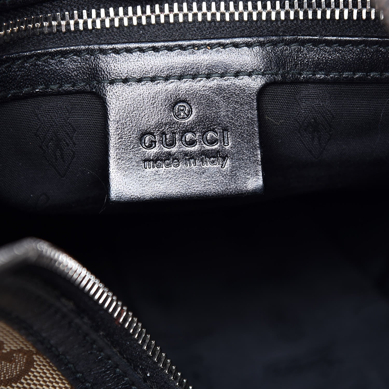 Gucci Monogram Medium GG Twins Hobo Black 6 of 20