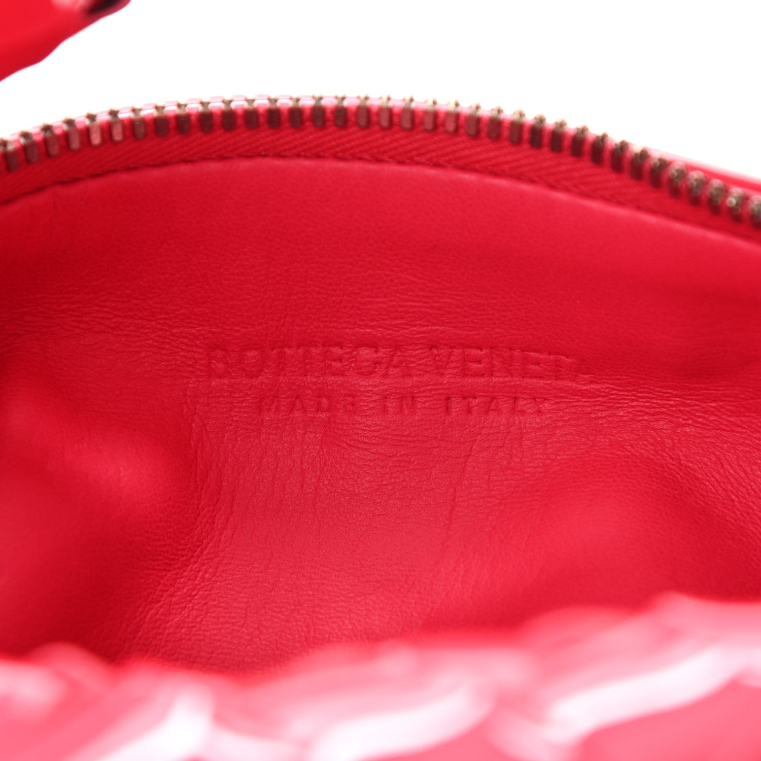 Bottega Veneta Patent Nappa Intrecciato Mini Jodie Candy Stripe 6 of 11