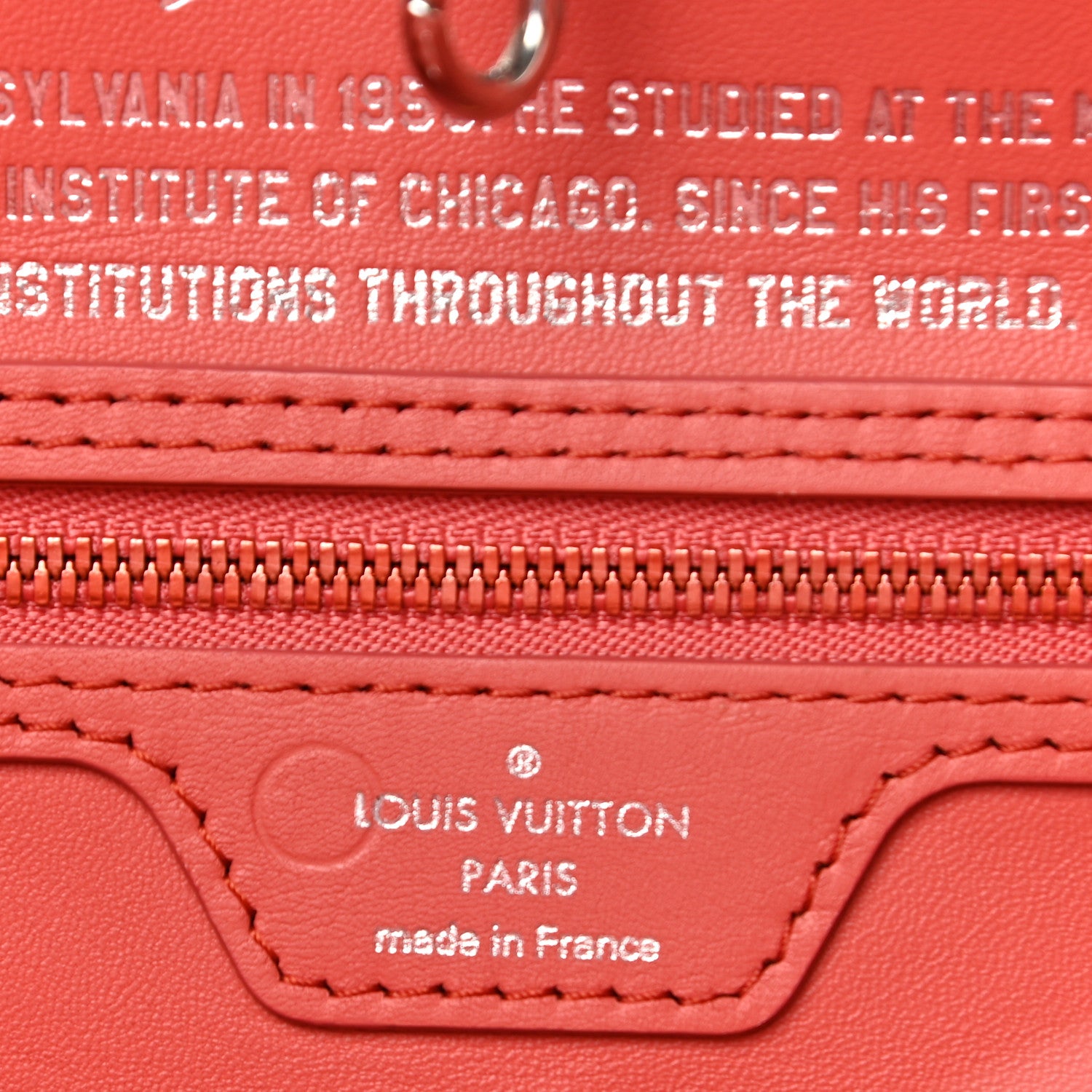 Louis Vuitton Masters Da Vinci Neverfull MM 6 of 9