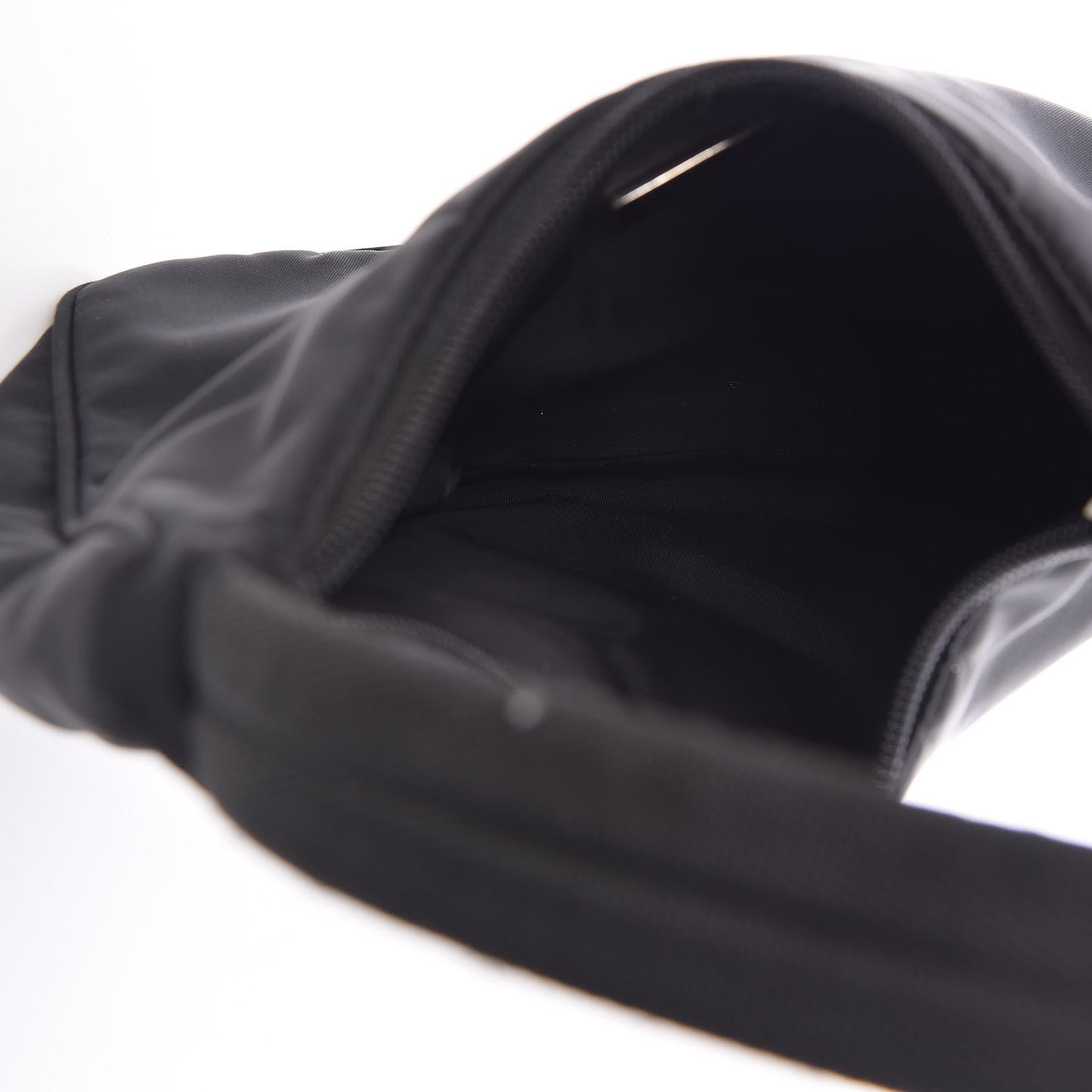 Tessuto Nylon Hobo Black