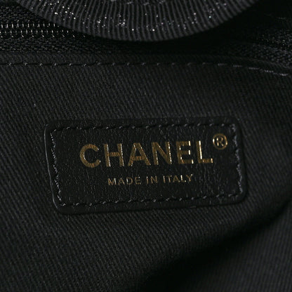 Chanel Lurex Boucle Medium Deauville Tote Black 6 of 9
