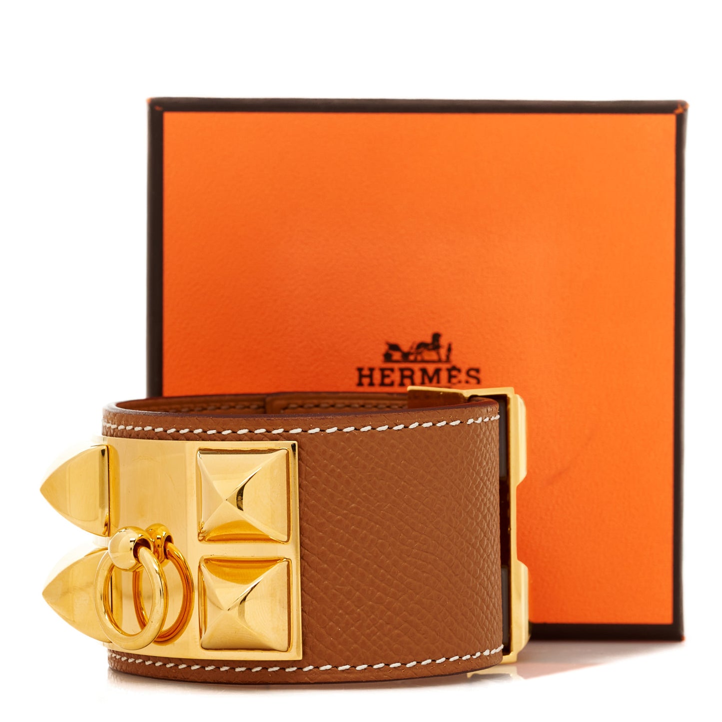 Epsom Collier de Chien CDC Bracelet T2 Gold
