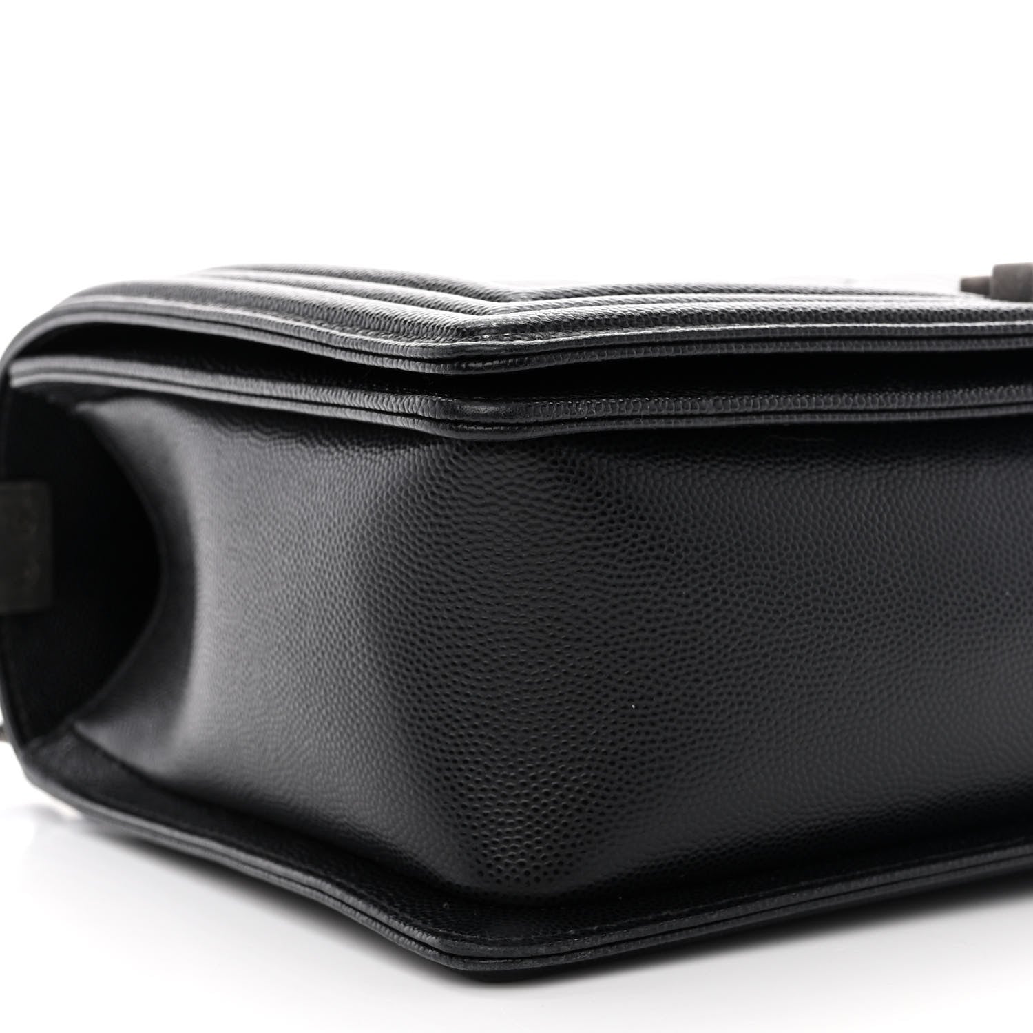 Chanel Caviar Quilted New Medium Boy Flap Black 9 of 11