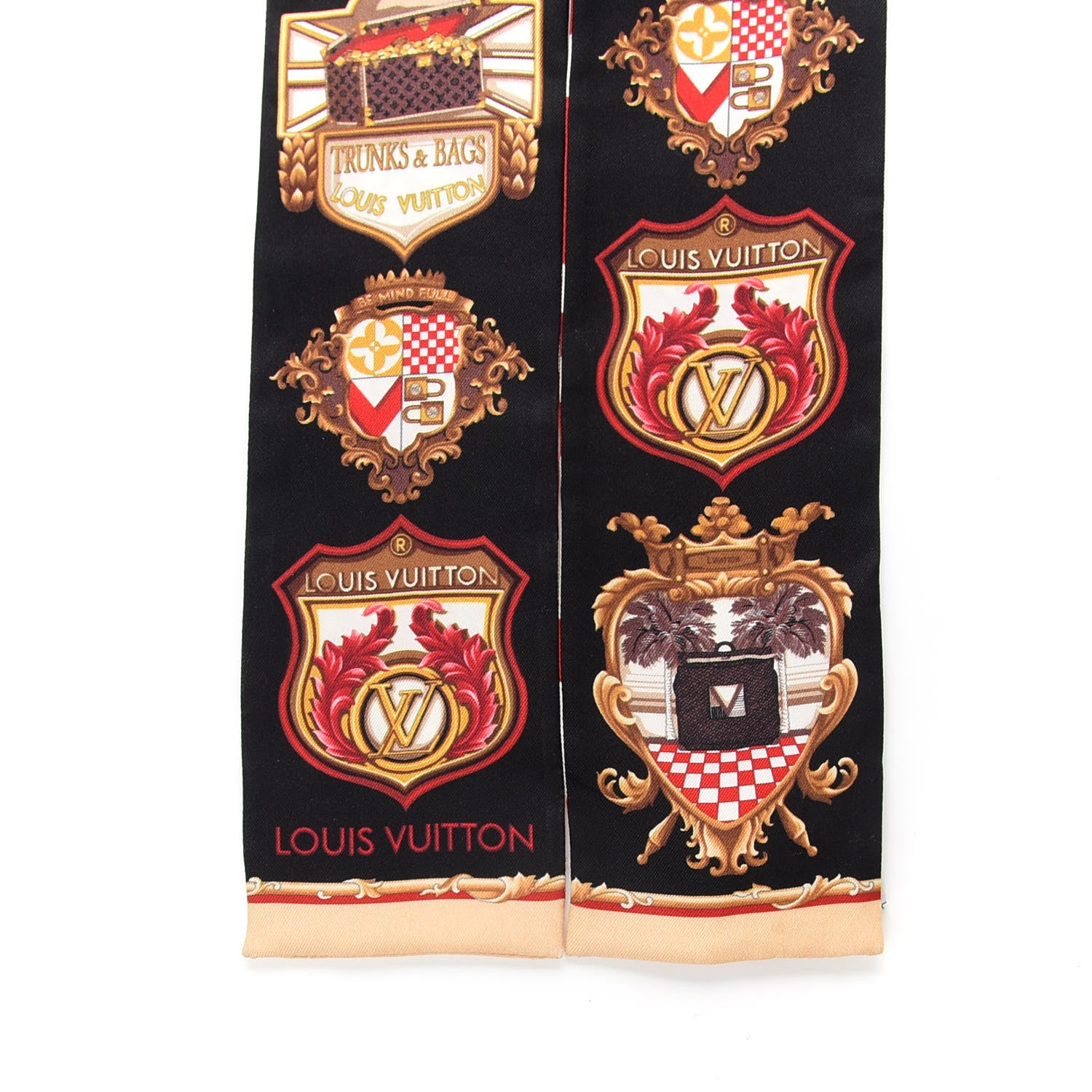 Louis Vuitton Silk Into Louis Bandeau Black 2 of 3