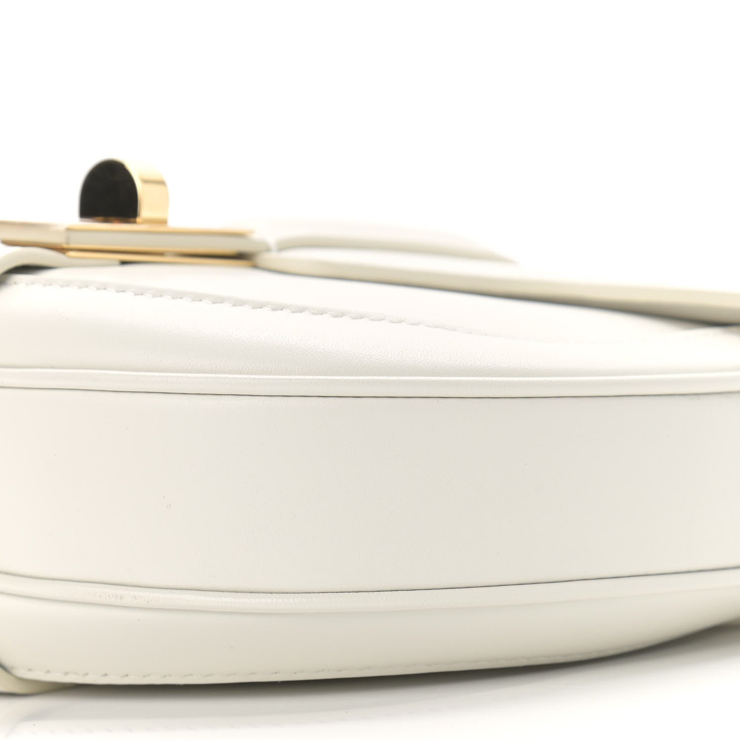 Celine Satinated Calfskin Besace Small 16 White 10 of 12