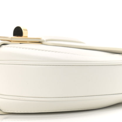 Celine Satinated Calfskin Besace Small 16 White 10 of 12