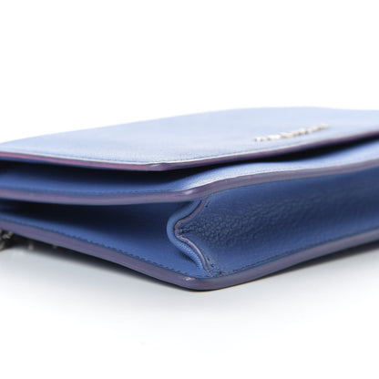Givenchy Sugar Goatskin Pandora Chain Wallet Blue 9 of 20