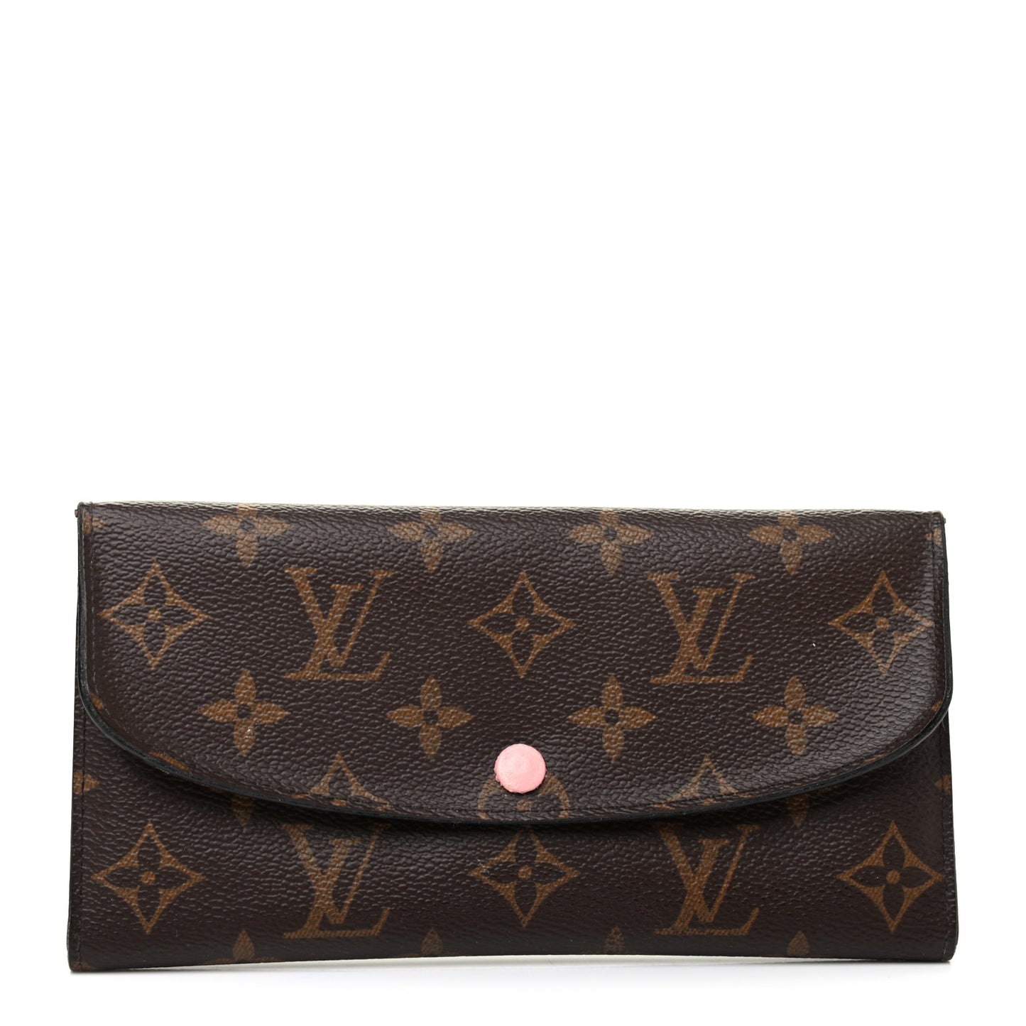 Monogram Emilie Wallet Rose Ballerine