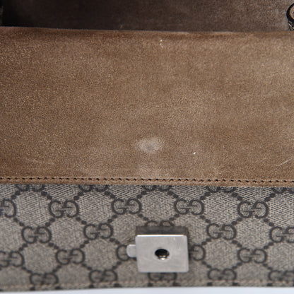 Gucci GG Supreme Monogram Mini Dionysus Shoulder Bag Taupe 12 of 14