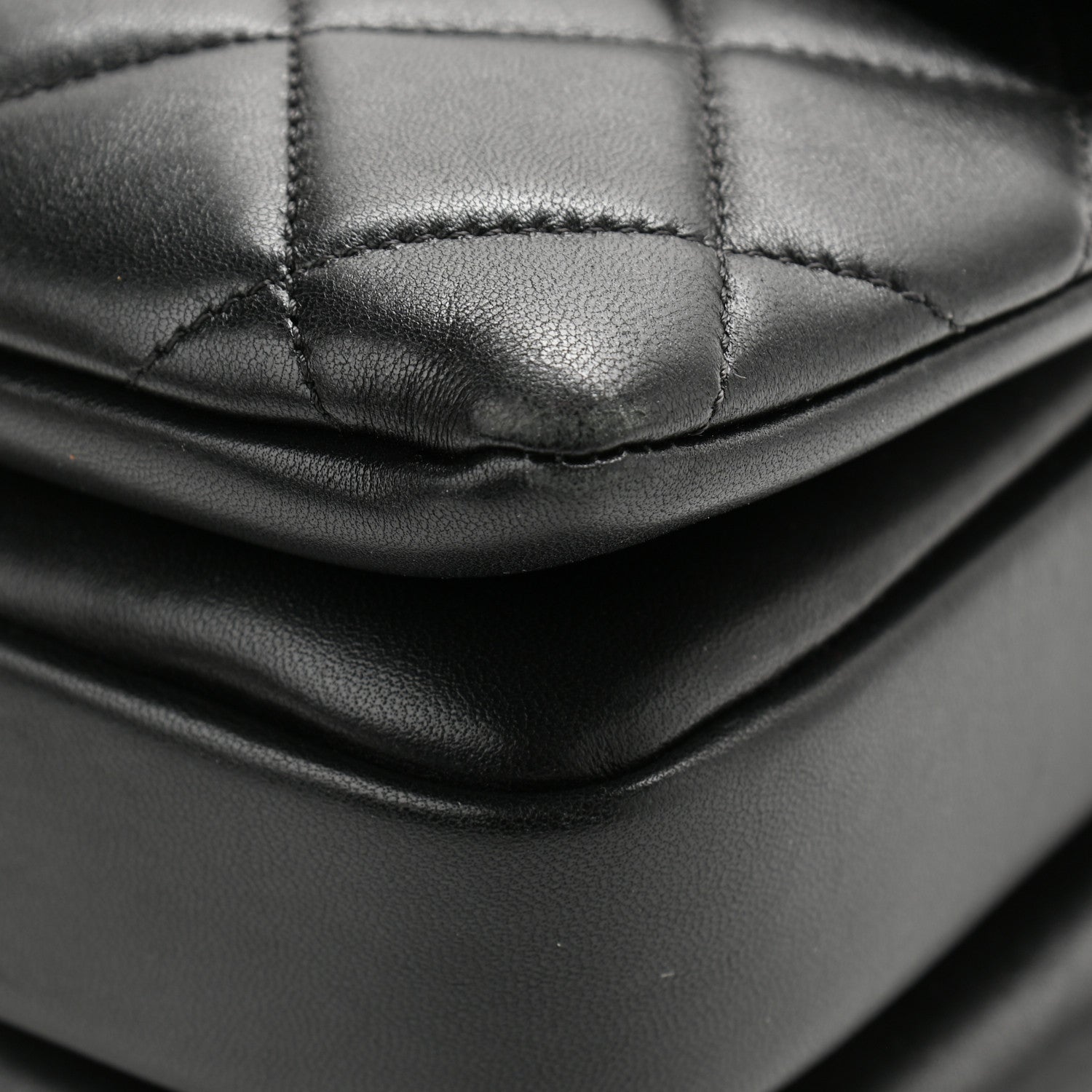 Chanel Lambskin Quilted Medium Trendy CC Flap Dual Handle Bag Black 7 of 15