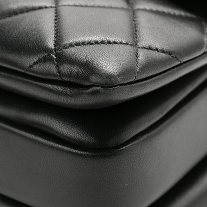 Chanel Lambskin Quilted Medium Trendy CC Flap Dual Handle Bag Black 7 of 15