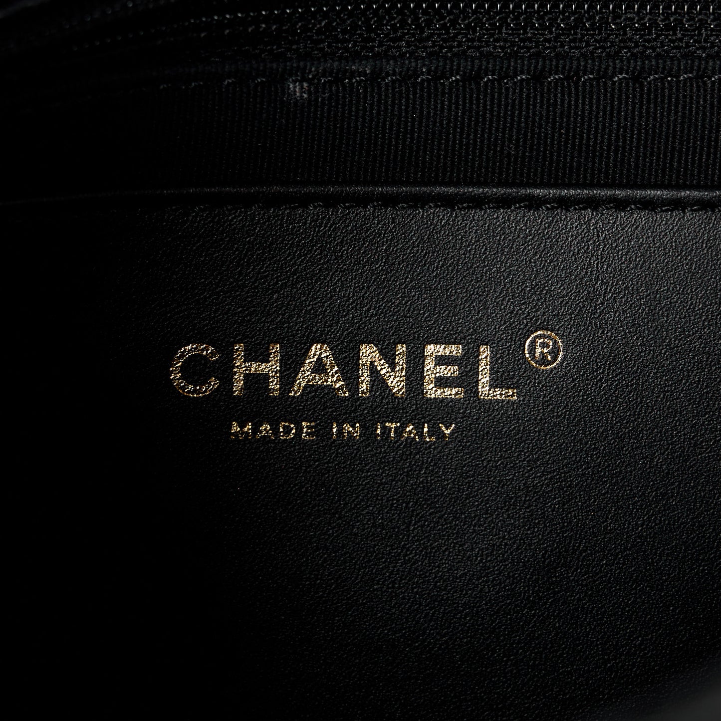 Shiny Caviar Quilted Mini Top Handle Flap Black