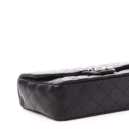Chanel Lambskin Quilted Medium Westminster Pearl Flap Black 9 of 14