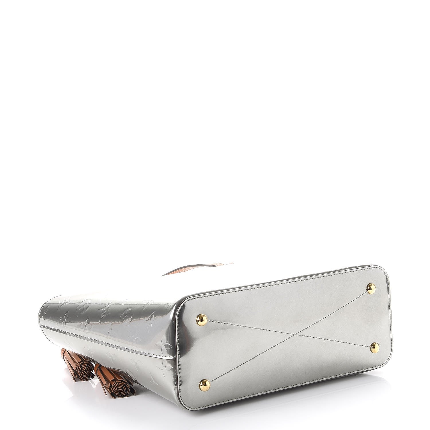 Louis Vuitton Vernis Long Beach PM Gris Metal 5 of 9