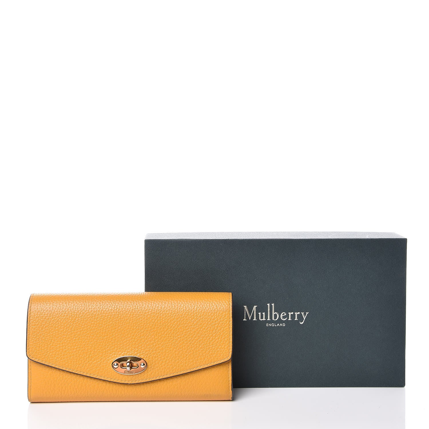 Mulberry Small Classic Grain Darley Wallet Deep Amber 8 of 8