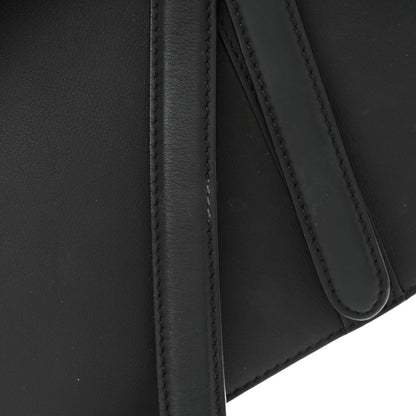 Christian Dior Ultra Matte Calfskin Saddle Bag Black 10 of 10