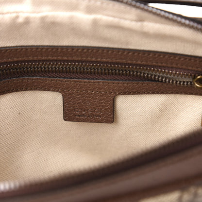 Gucci GG Supreme Monogram Web Small Ophidia Messenger Bag Brown 8 of 11