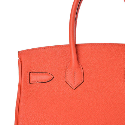 Hermes Togo Birkin 30 Capucine 26 of 36