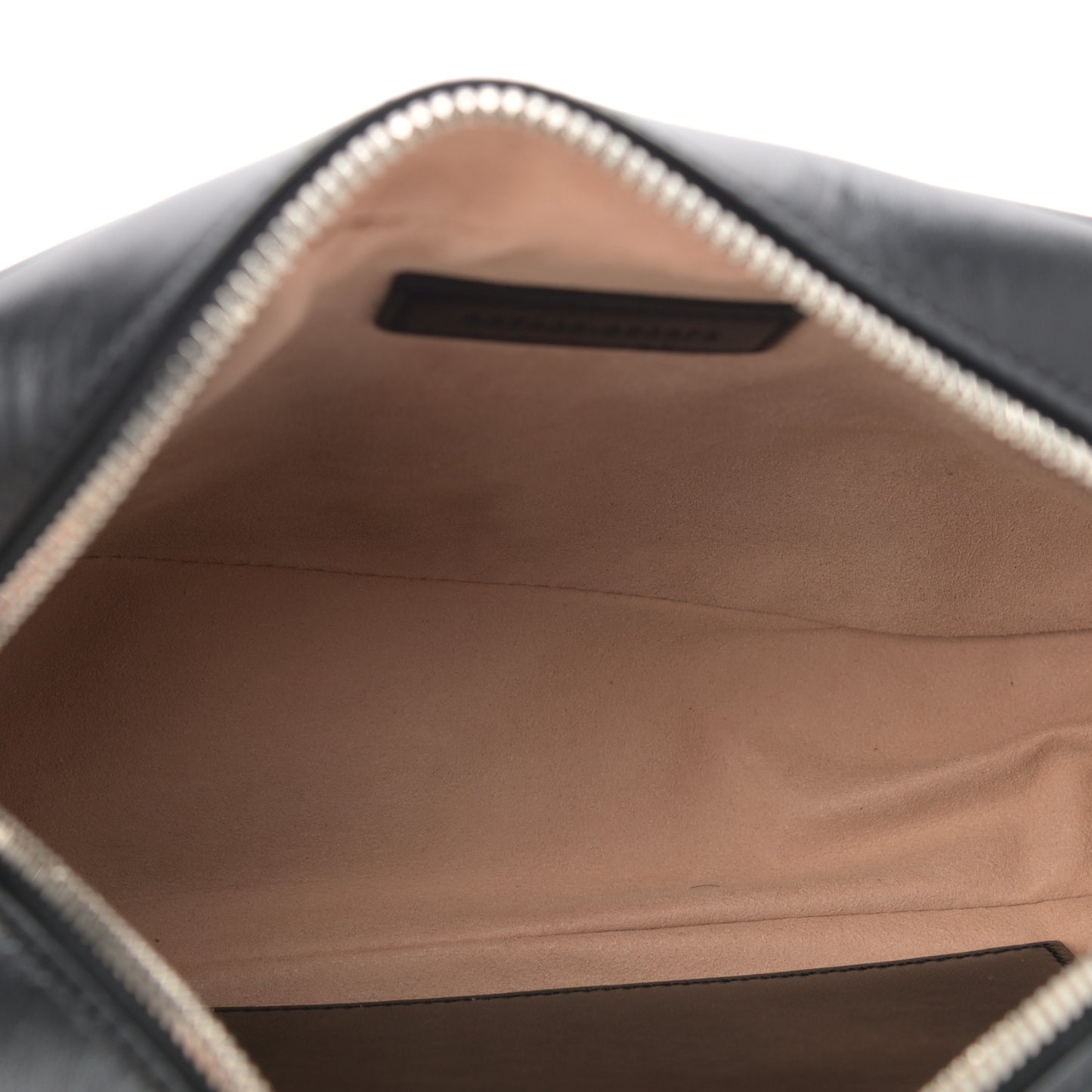 Calfskin Matelasse Aria Small GG Marmont Chain Shoulder Bag Black