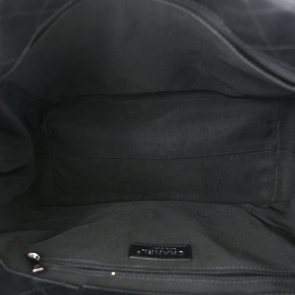 Chanel Calfskin Quilted Small Easy Shopping Tote Black 5 of 10
