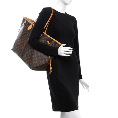 Louis Vuitton Monogram My LV Heritage Neverfull GM Bordeaux Black 2 of 13