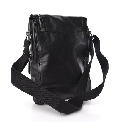 Christian Dior HOMME Calfskin Zip Messenger Black 3 of 10