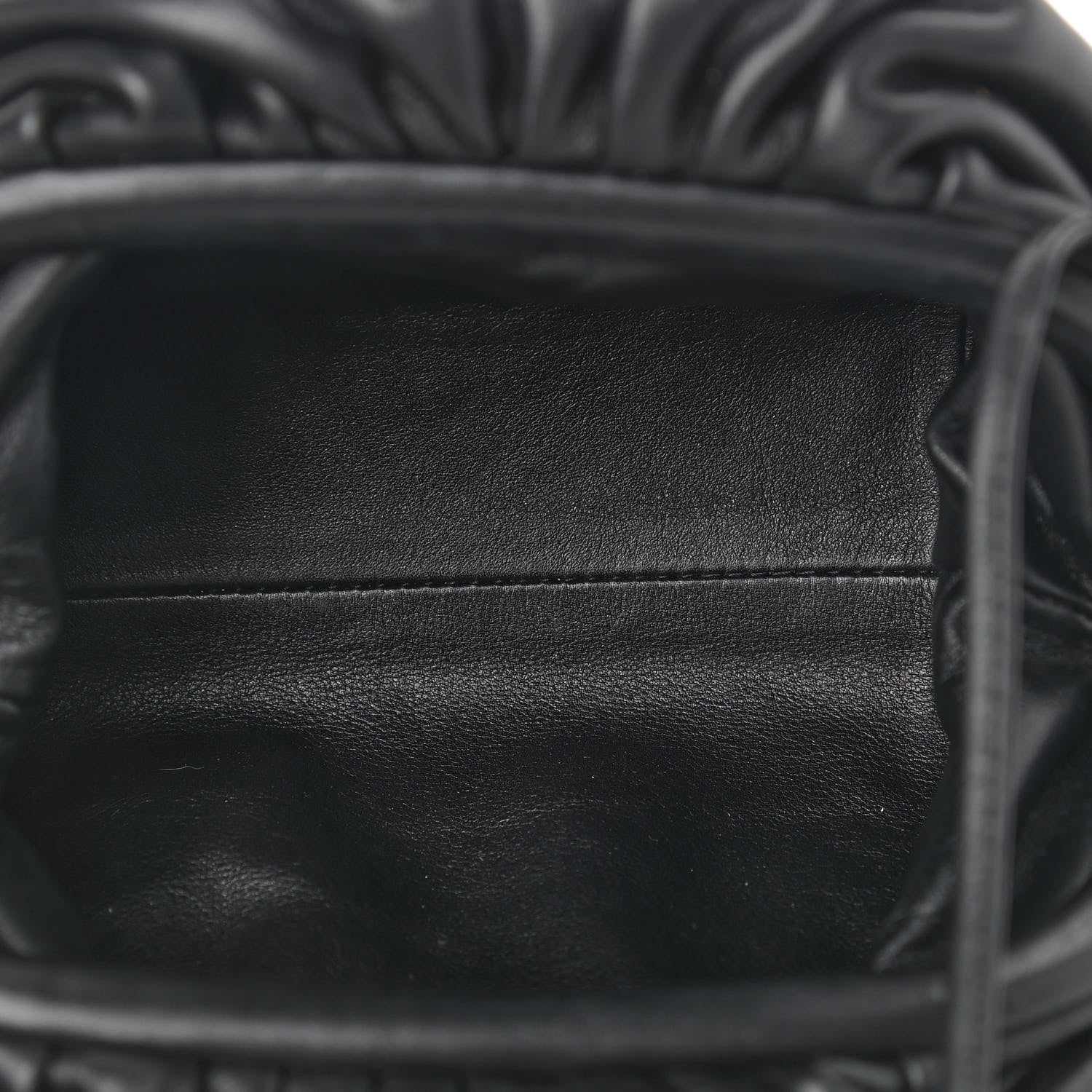 Bottega Veneta Butter Calfskin The Mini Pouch Black 5 of 10