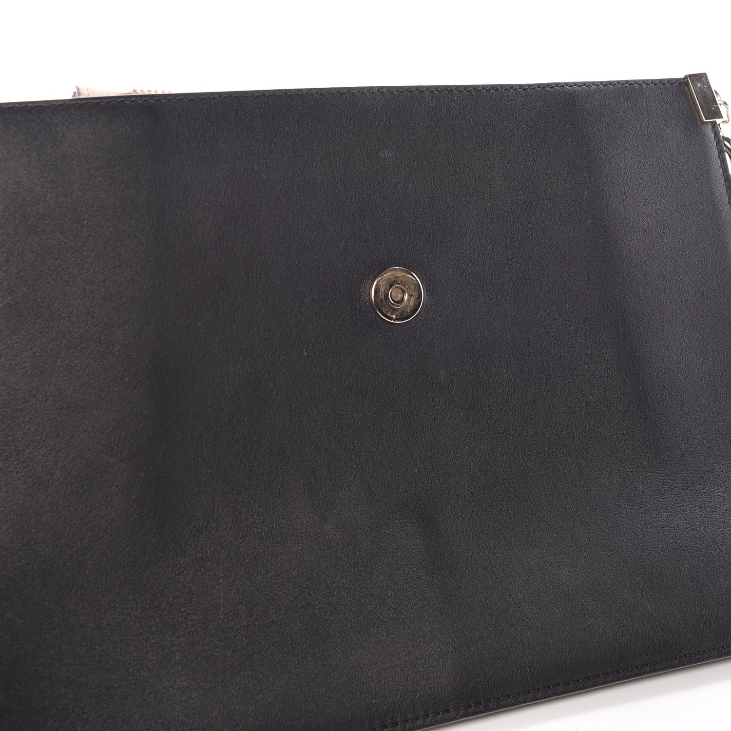Chloe Suede Calfskin Medium Faye Shoulder Bag Black 13 of 18
