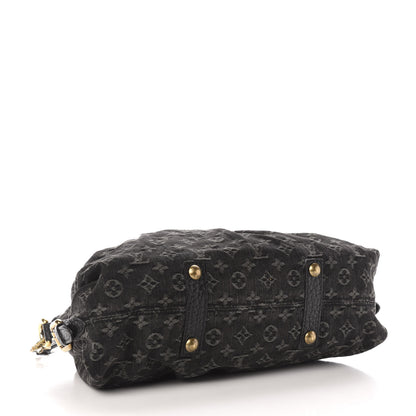 Louis Vuitton Denim Neo Cabby MM Black 5 of 14