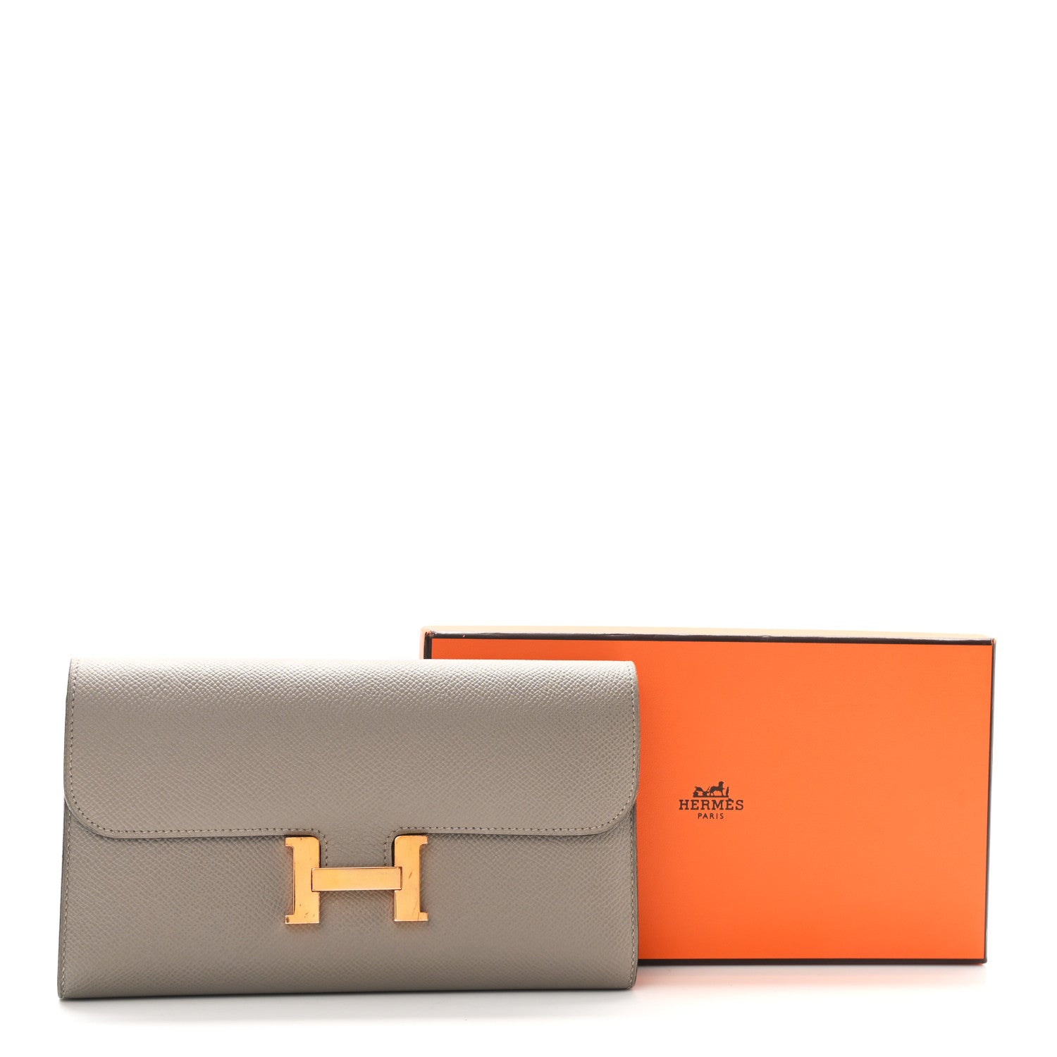 Hermes Epsom Constance Long Wallet Etain 8 of 8