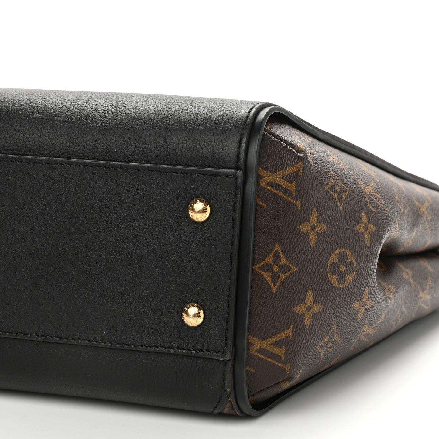 Calfskin Monogram Kimono Tote Black