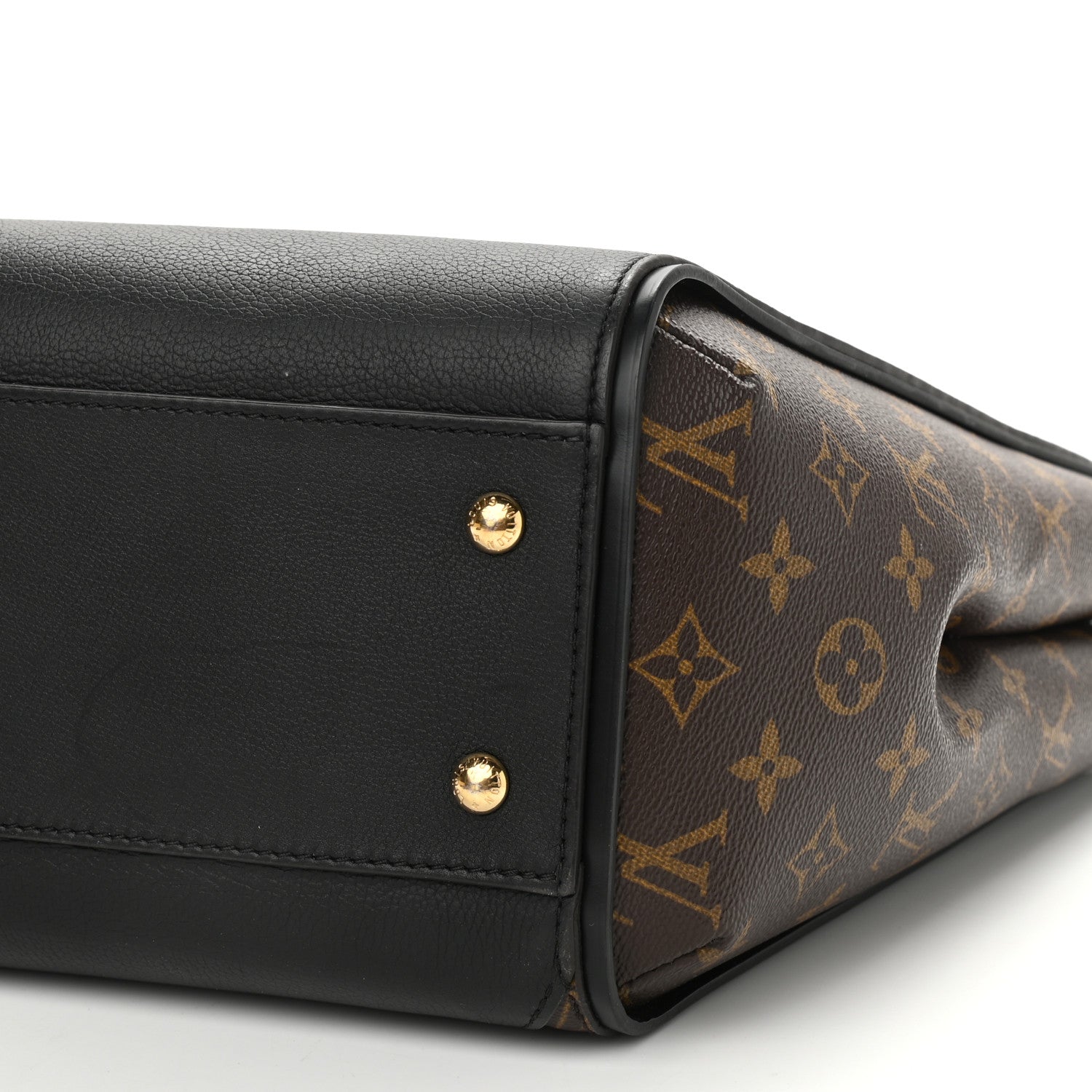 Louis Vuitton Calfskin Monogram Kimono Tote Black 11 of 12