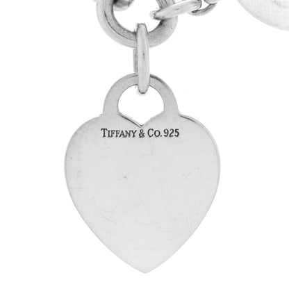 Tiffany Sterling Silver Heart Tag Toggle Necklace 4 of 5