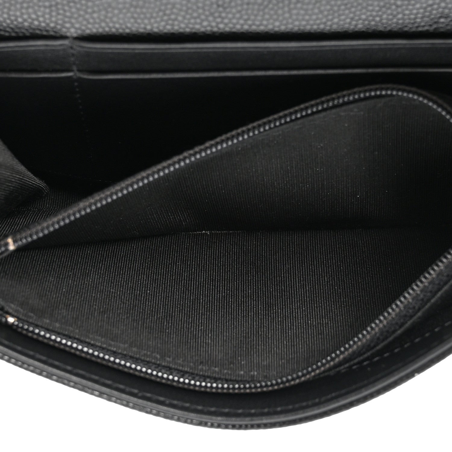 Chanel Caviar Quilted Pearl Coco Candy Wallet Black 6 of 11