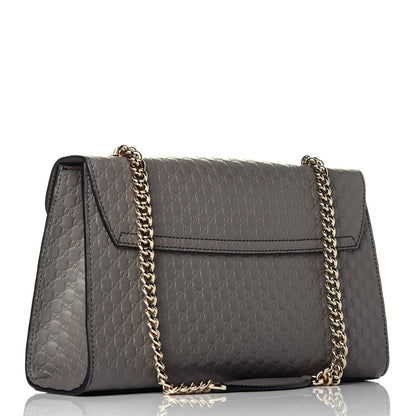 Gucci Soft Microguccissima Medium Emily Chain Shoulder Bag Loess 4 of 10