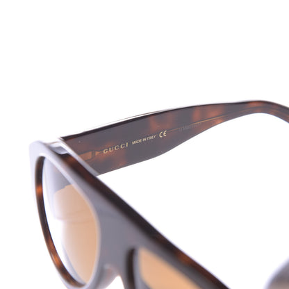 Gucci Acetate Aviator Sunglasses GG0668S Havana 6 of 6