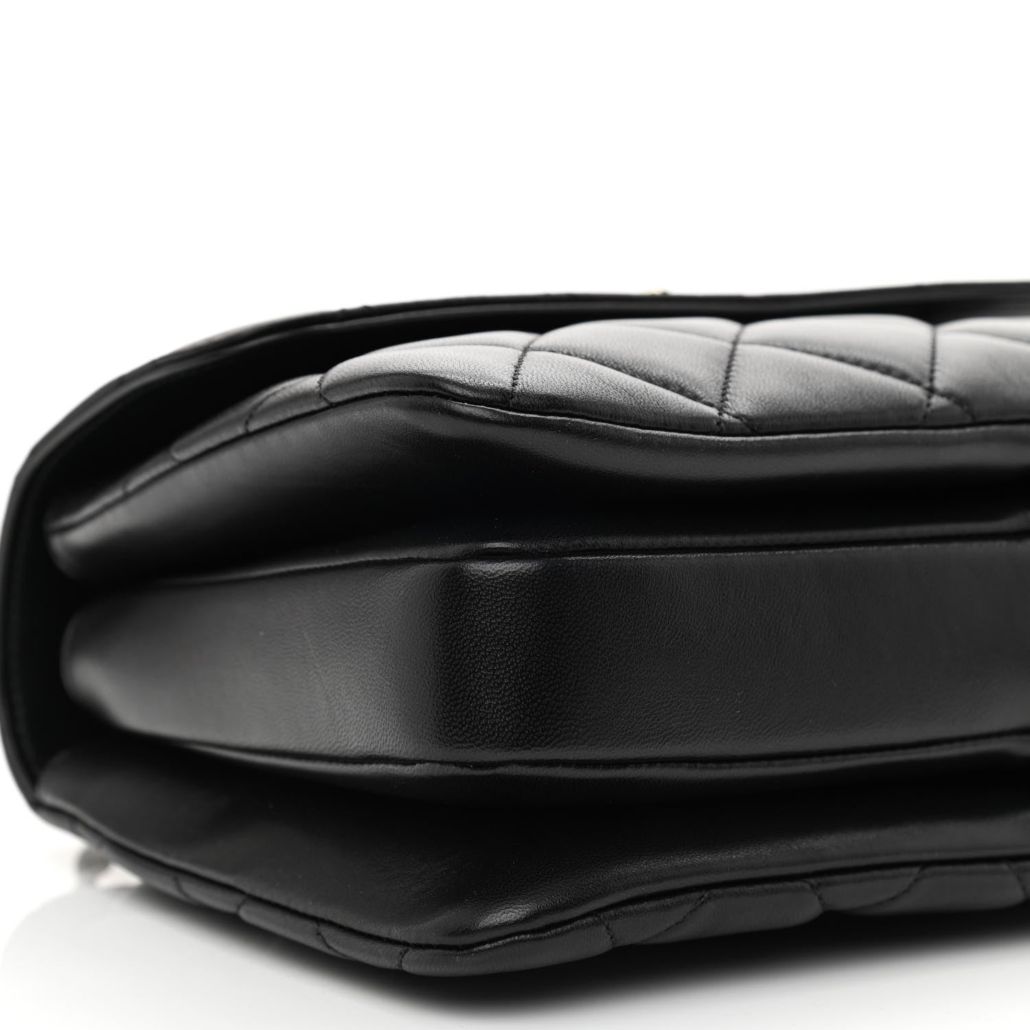 Chanel Lambskin Quilted Small Trendy CC Dual Handle Flap Bag Black 10 of 12