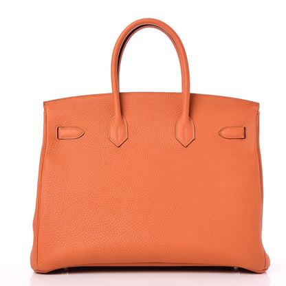 Hermes Togo Birkin 35 Orange 5 of 35