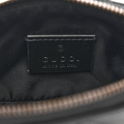 Gucci Calfskin Matelasse GG Marmont Key Pouch Black 6 of 8