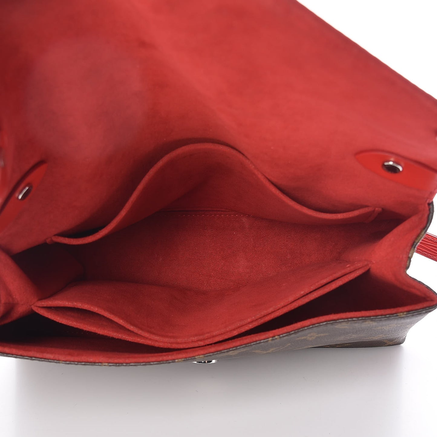 Monogram Epi Saint Michel Coquelicot