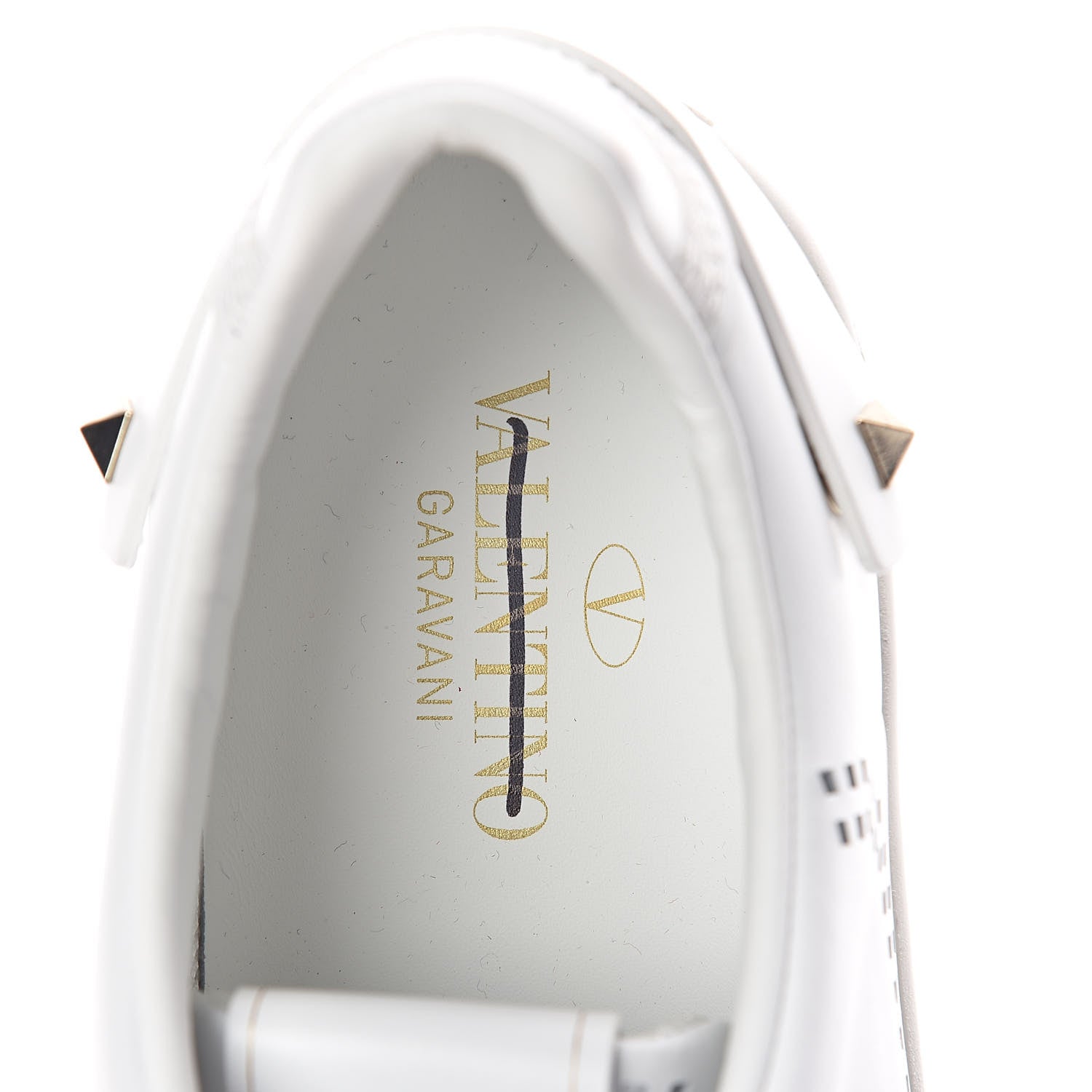 Valentino Garavani Calfskin Womens Backnet Sneakers 38.5 White 5 of 8