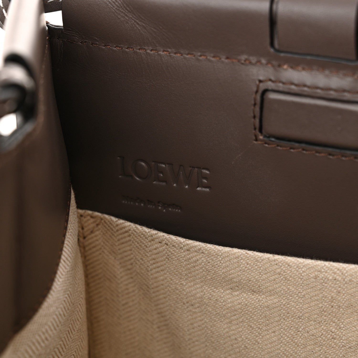 Loewe Soft Grained Calfskin Small Cushion Tote Ebony 6 of 13
