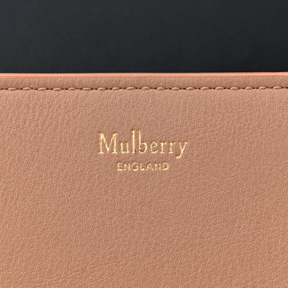 Mulberry Silky Calfskin Webbing Strap Small Darley Satchel Light Salmon 6 of 11