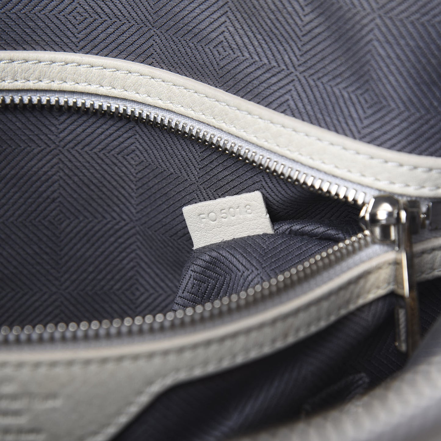 Calfskin Cabas Naxos White