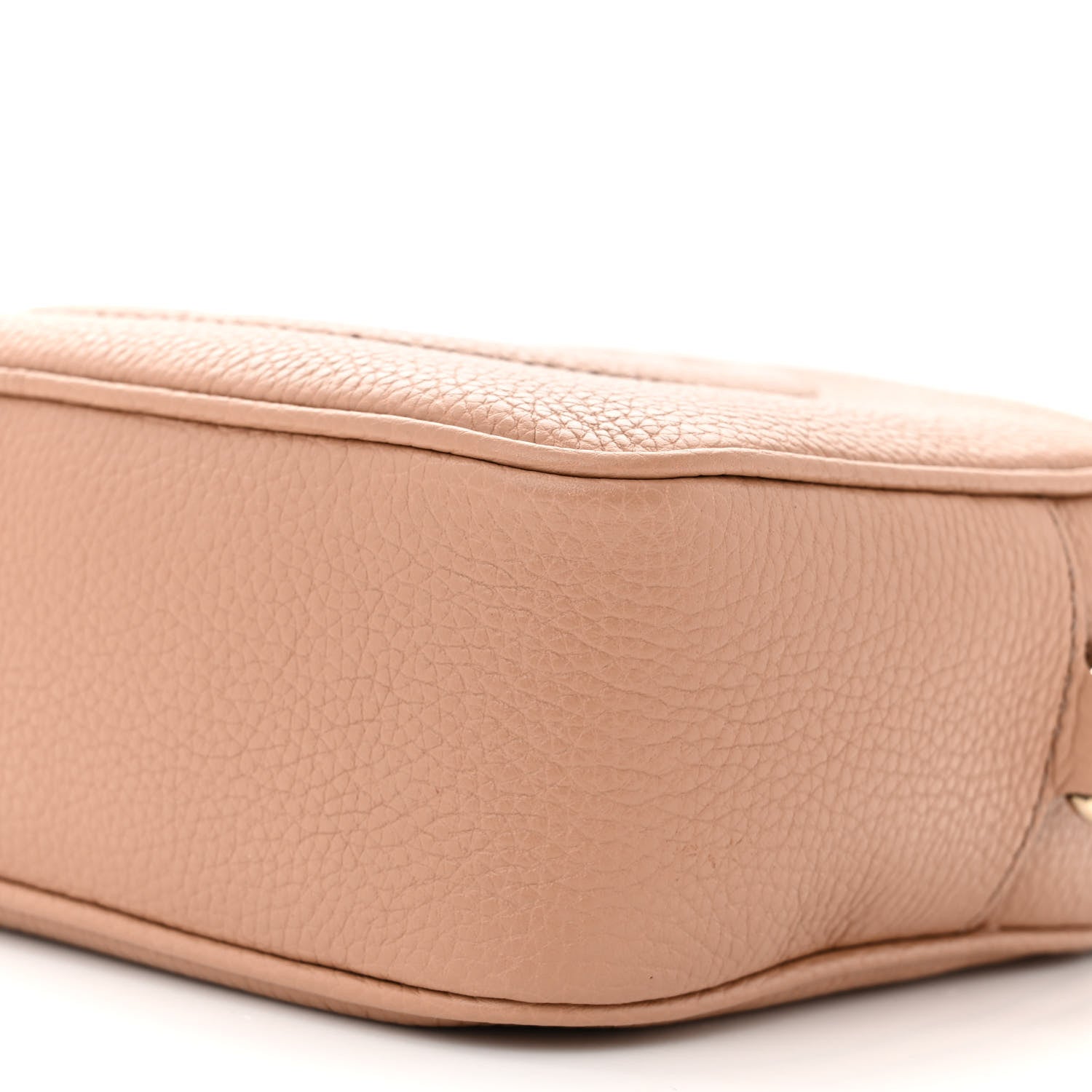 Gucci Pebbled Calfskin Small Soho Disco Bag Camelia 10 of 11