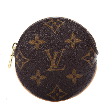Louis Vuitton Monogram Round Coin Purse 1 of 8
