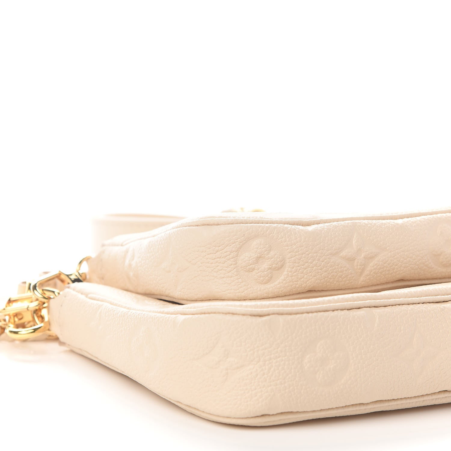 Louis Vuitton Empreinte Monogram Giant Multi Pochette Accessories Cream 7 of 9