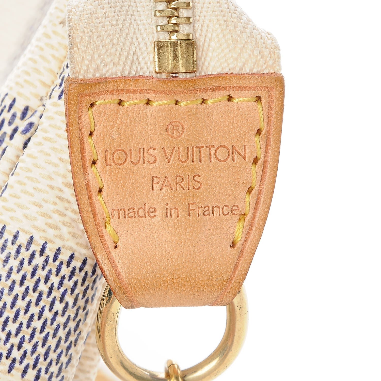 Louis Vuitton Damier Azur Mini Pochette Accessories 5 of 8