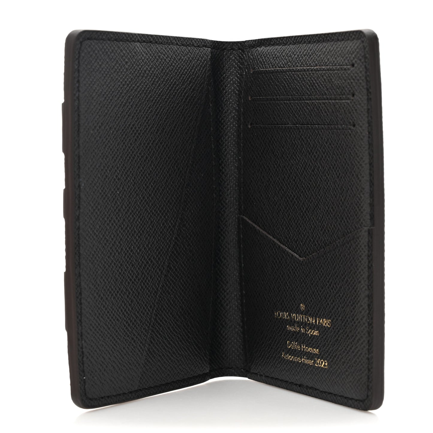 Monogram Portrait Pocket Organizer Brown
